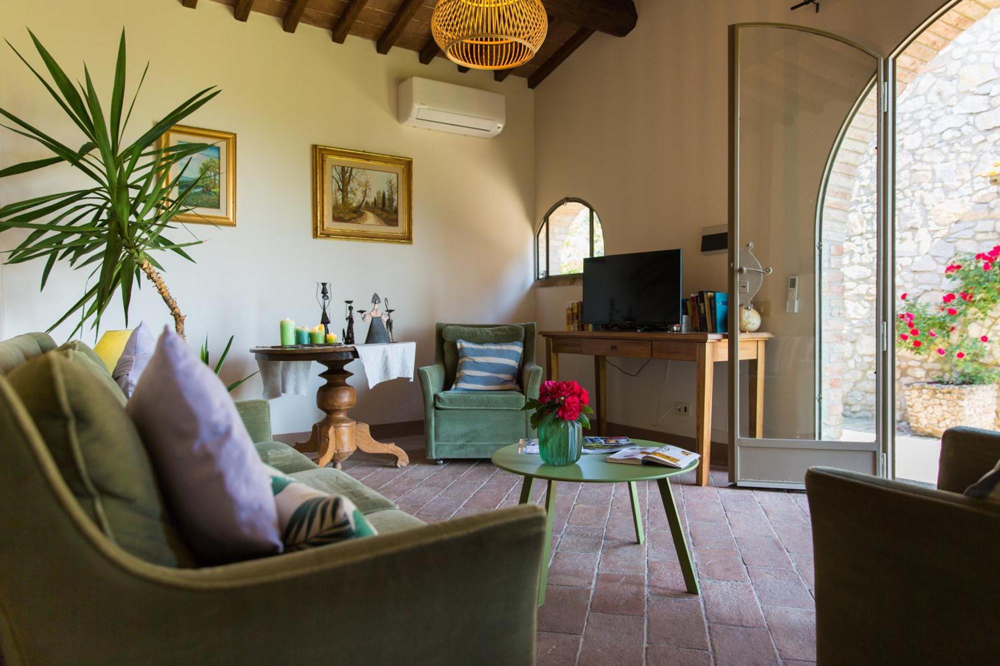Poggetto Di Montese Leilighet San Gimignano Eksteriør bilde