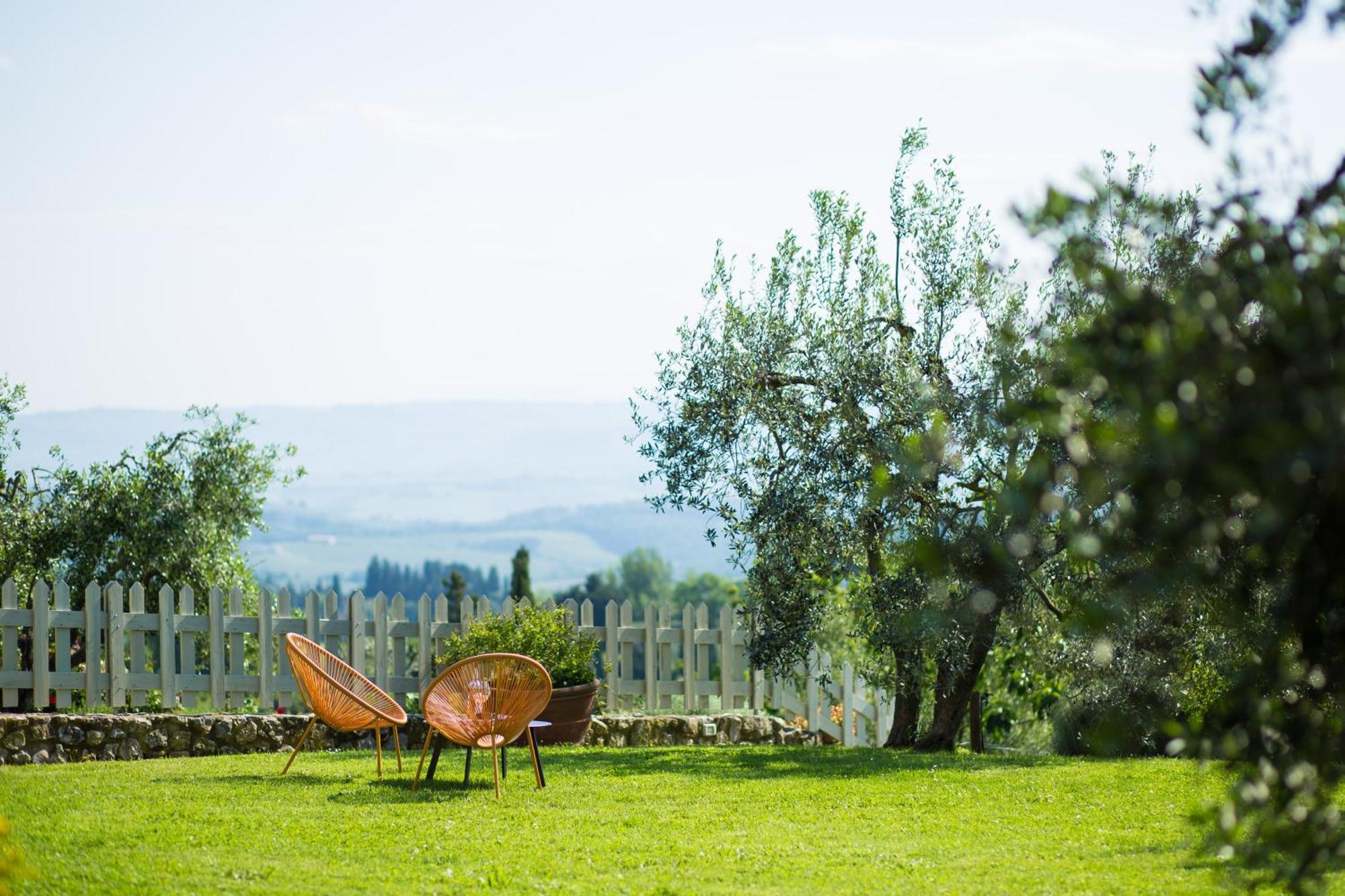 Poggetto Di Montese Leilighet San Gimignano Eksteriør bilde