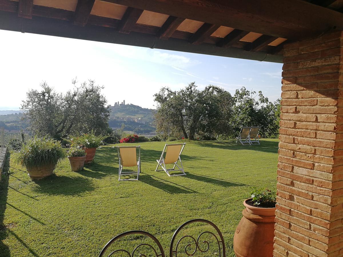Poggetto Di Montese Leilighet San Gimignano Eksteriør bilde